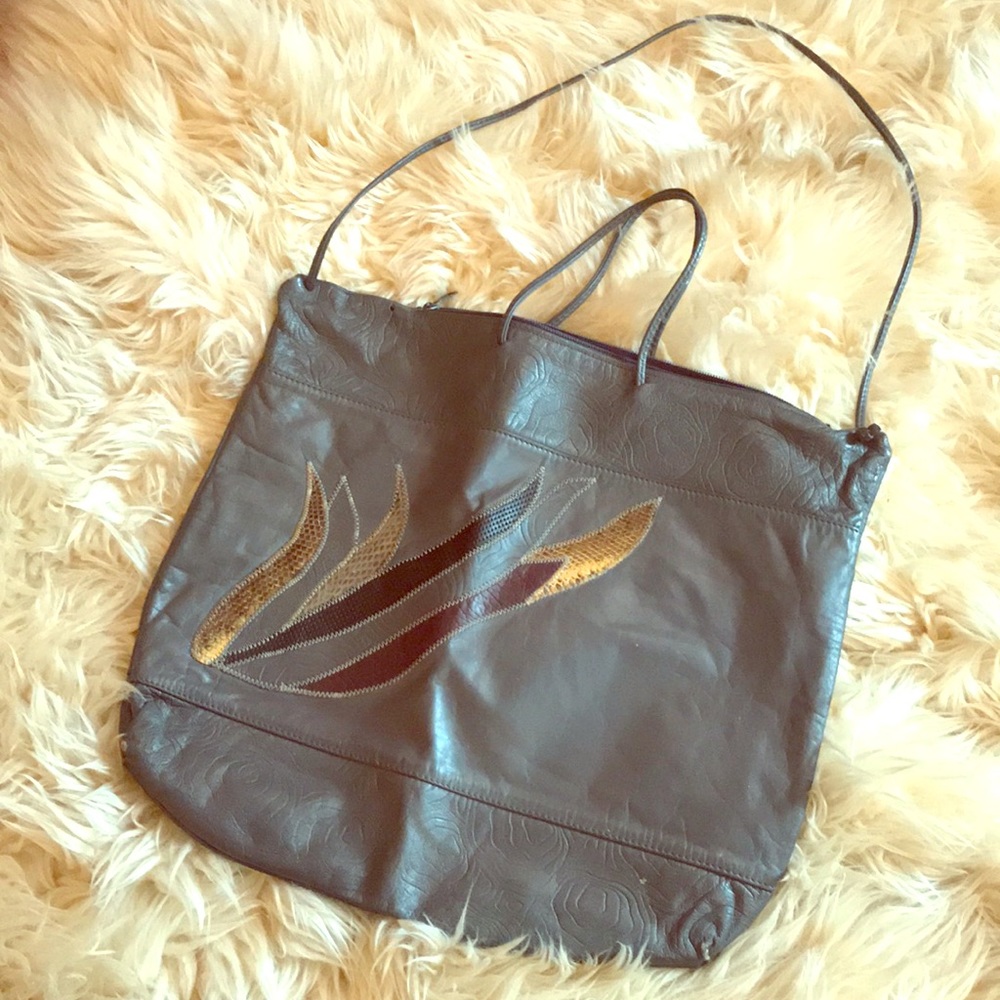 1980’s Large Boho Style Handbag